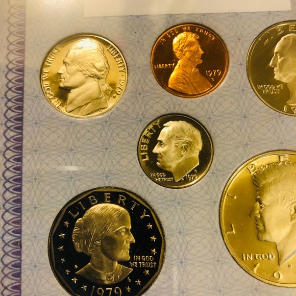1979 S proof set grades MS 67. Very beautiful coins to add to any collection. - Picture 3 of 5